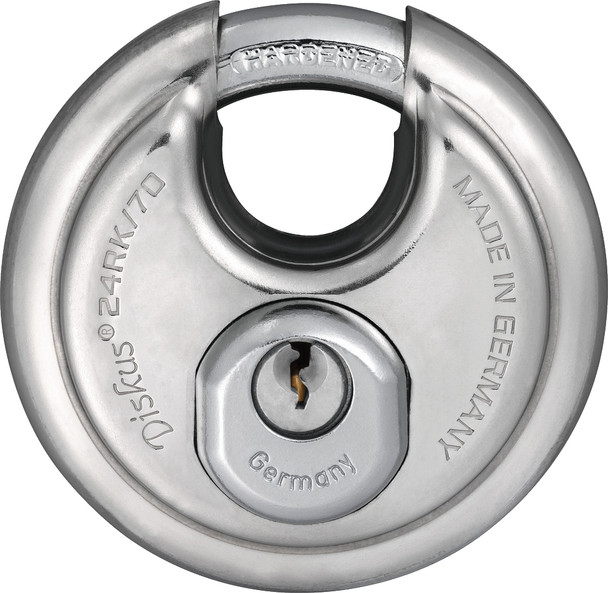 ABUS 24/70RK Rekeyable Diskus Padlock, Keyed Alike RR0390