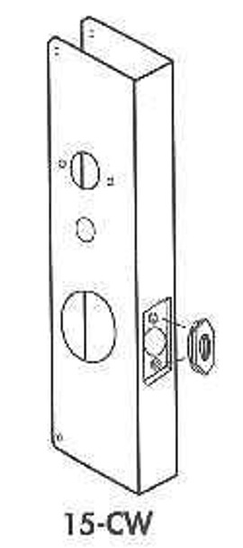 Plate, for Simplex Locks 5x15 PB