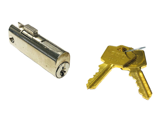 ESP PTR-2000S344 file cabinet lock shown with 2 keys