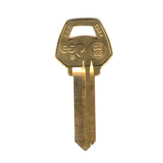 ESP CO66 Key Blank, Corbin 60-6 A1001EH/CO88