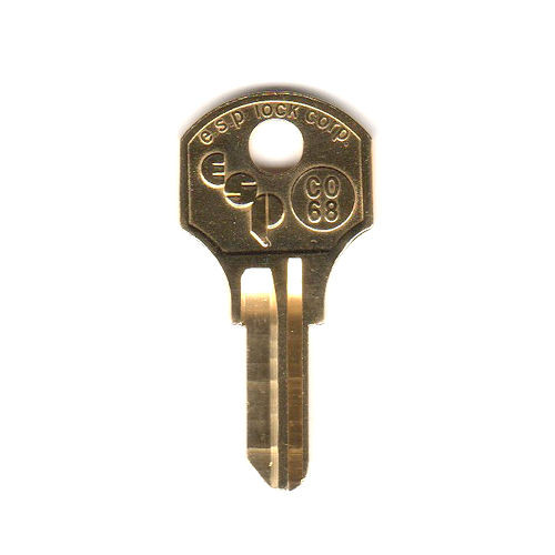 ESP CO68 Key Blank for CCL 5 Disc (STD) S1000V