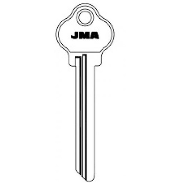 JMA FNL-8D Key Blank Line Drawing Profile Image