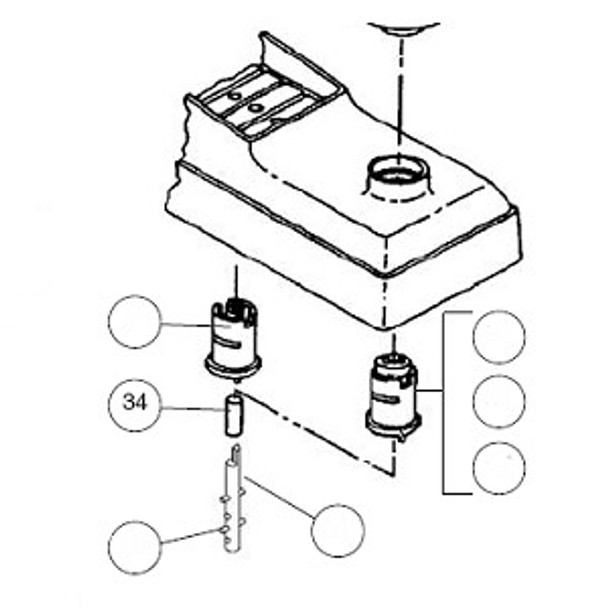 Simplex 201425-000-01 Self Aligning Shaft Bushing