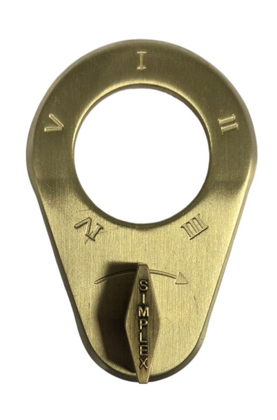 Simplex 74118-04-01 900 Series Front t-turn trim Simplex 74118-04-01 900 Series Front t-turn trim