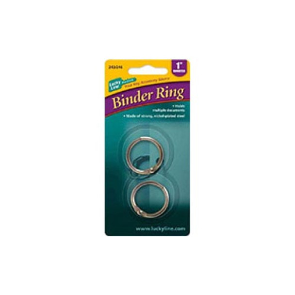 Binder Ring, 1" 2 Per Card