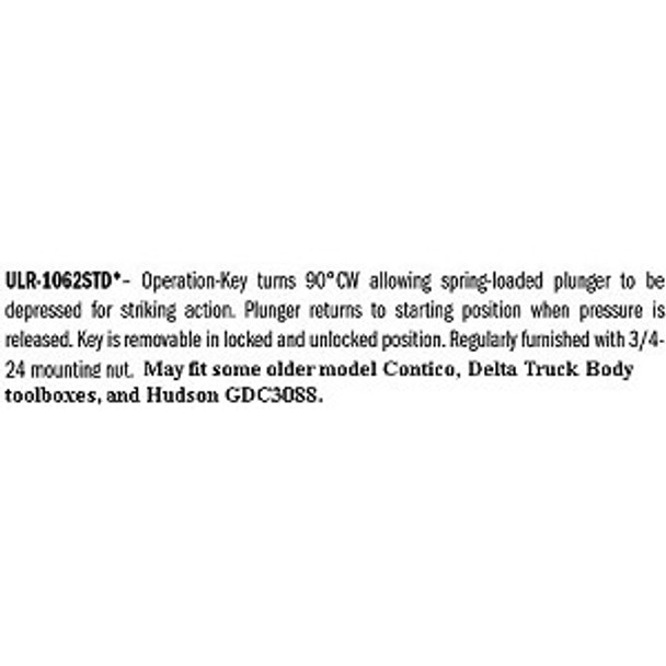 ESP/Hudson 1062STD/GDC2329 catalog description ESP/Hudson 1062STD/GDC2329 catalog description