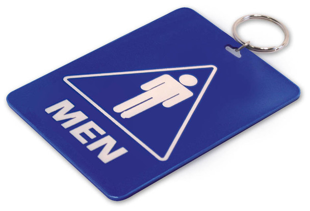 Luckey Line 53100 Men's Restroom Tag