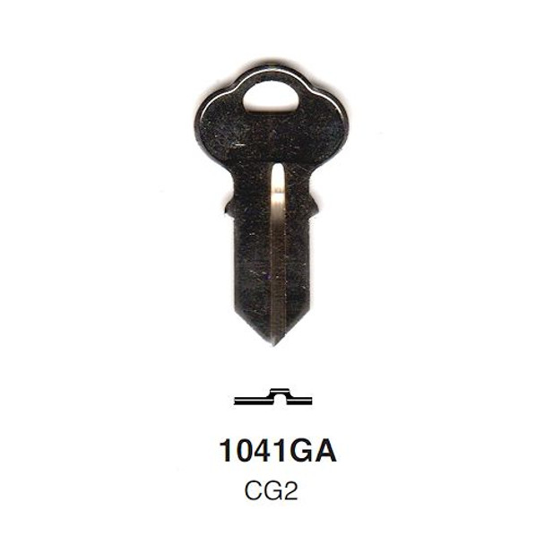 Ilco 1041GA Key Blank Image Side 1