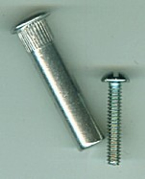 Sex Bolt Image with receiver and screw 1-3/4" Receiver with 10x24 Screw