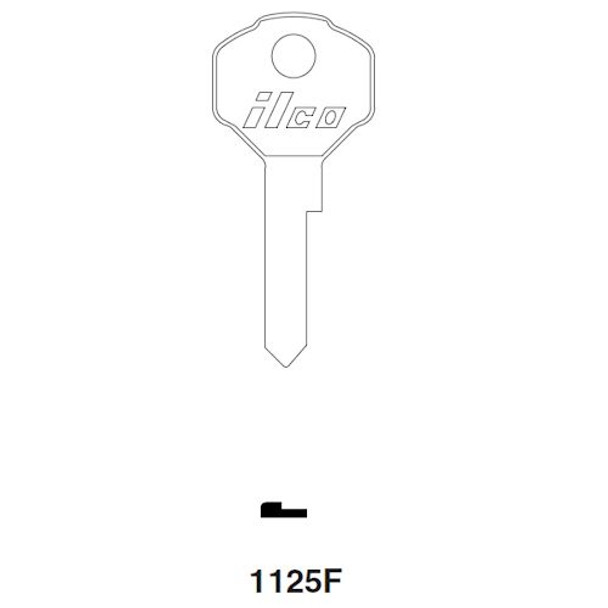 Ilco 1125F Key Blank for Older Ford