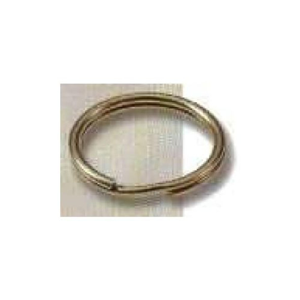 Split Ring, 1.25" Brass Plate