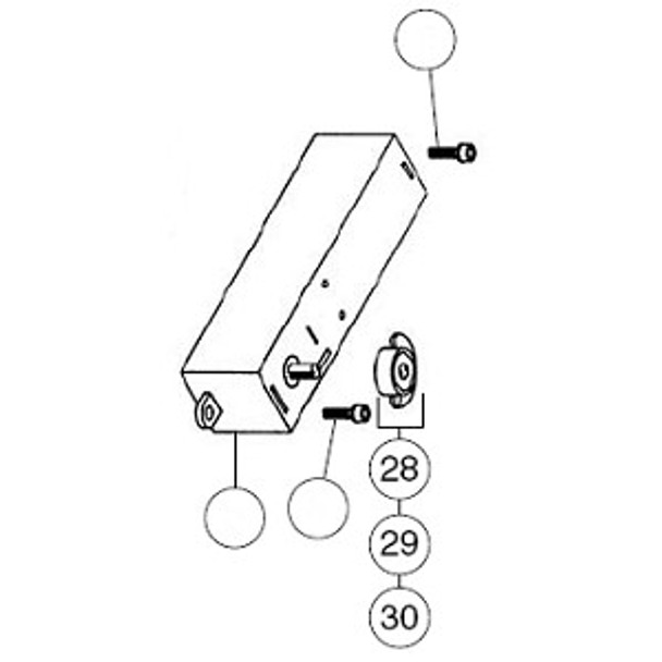 Kaba Simplex 202079-000-01 Cam Assembly, For 7102/7108