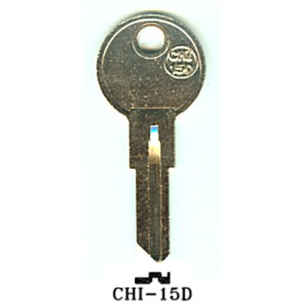 JMA CHI-15D Key Blank Image Side 1