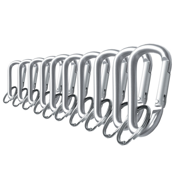 Lucky Line 46193 Large C-Clip Silver (10-Pack)