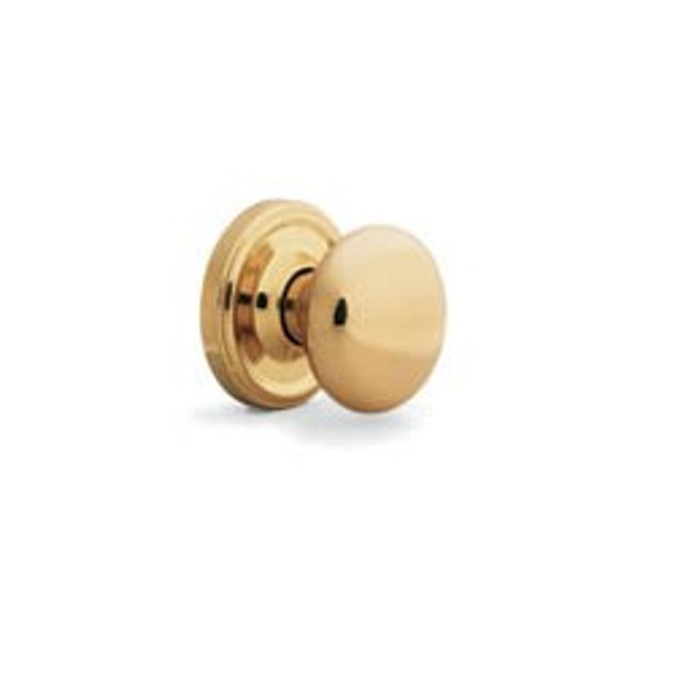 Weslock 610IB Privacy Lock, Impressa Brass Finish