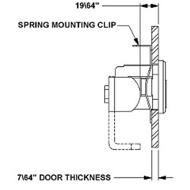 Compx National C8723 Mailbox Lock, Jensen Compx National C8723 Mailbox Lock, Jensen