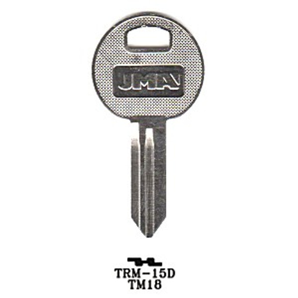 JMA TRM-15D Key Blank Image 1