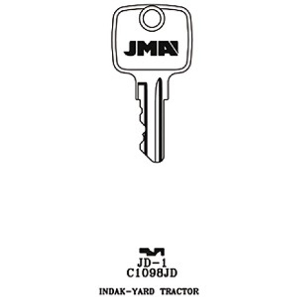 JMA JD-1 precut key line drawing profile image