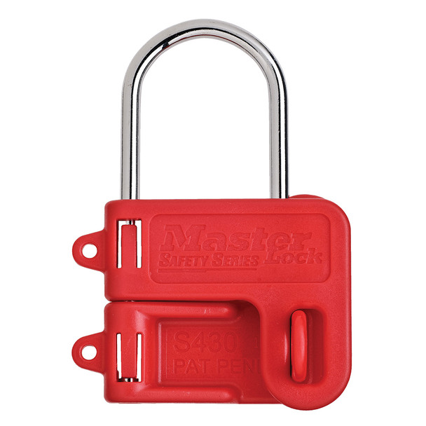 Master Lock S430 safety lockout hasp image 1