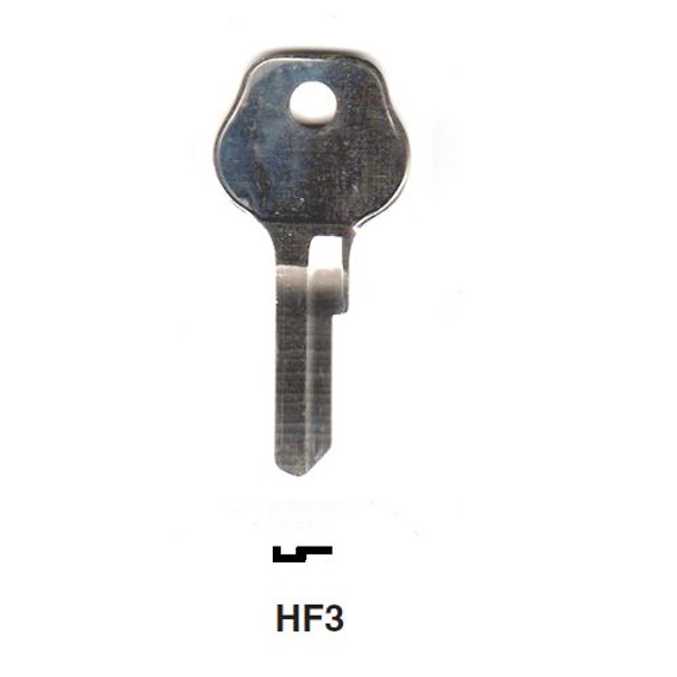 Ilco HF3 Key Blank Image Side 1