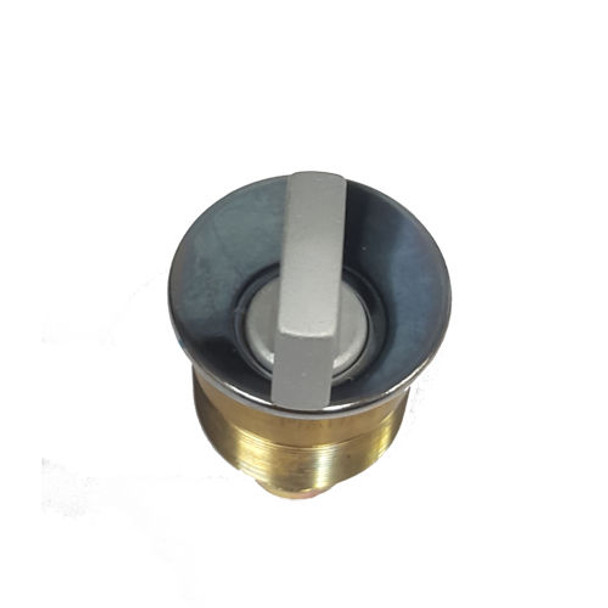 Ilco 7181TK1-26 polished chrome thumb turn mortise cylinder