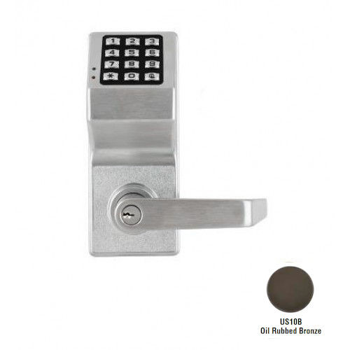 Alarm Lock DL2700IC 10B Trilogy Electronic Pushbutton Lock, Dark
