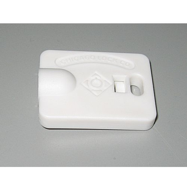 Compx Chicago White Ace Tubular Key Cover