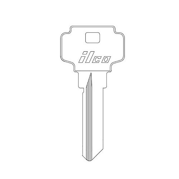 Ilco D1145A Key Blank Line Drawing Profile image