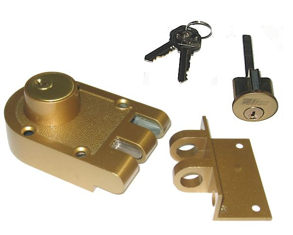 Ilco 535-53-41 Jimmy Proof Double Cylinder Deadbolt