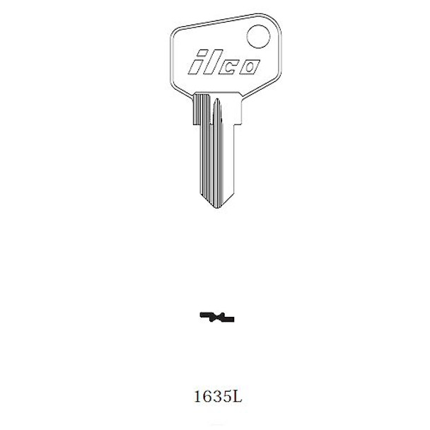 Ilco 1635L profile line drawing