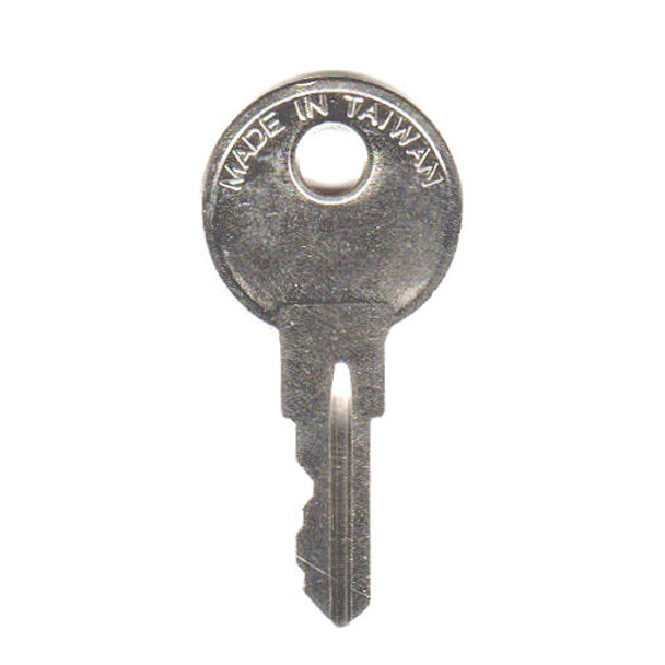 Cut Key, #2/02E for SRS/Hon 2185