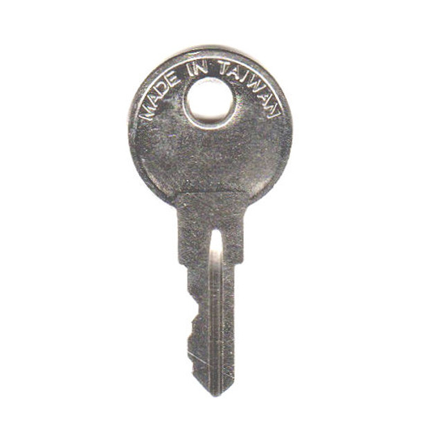 Cut Key, #4/04E for SRS/Hon 2185