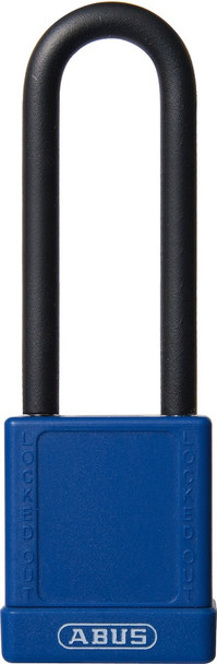 Abus 74/40HB-75 Blue Padlock with Long Shackle, Keyed Different