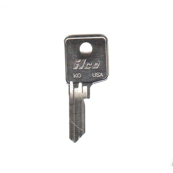 Key blank, Ilco DM KO, for DOM