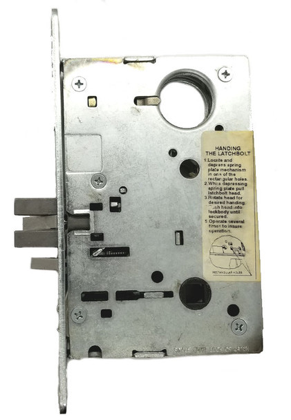 Mortise Lock Body, Yale LBDY8807FL for Lever Trim