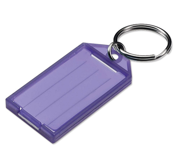 Lucky Line 60500-65 PURPLE Key Tag, w/Split Ring, Bulk #0060565 (sold each) Lucky Line 60500-65 PURPLE Key Tag, w/Split Ring, Bulk #0060565 (sold each)