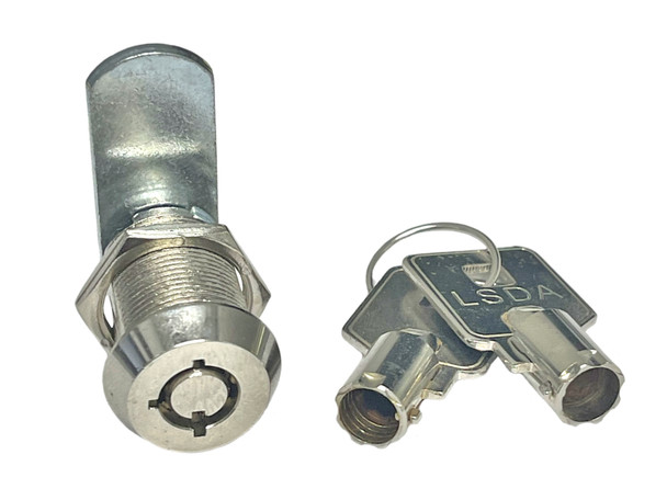 LSDA UTCL58 Tubular Cam Lock Image with 2 Keys