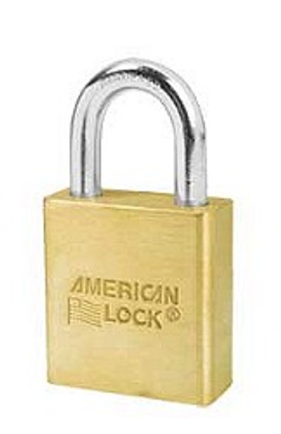 American Lock A5560 Brass Body Padlock, Factory Keyed