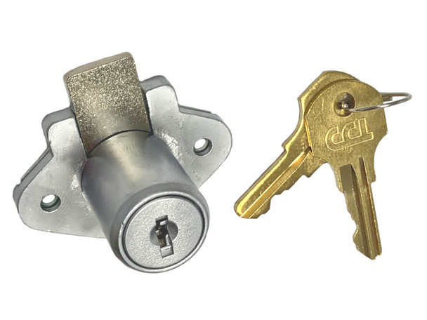 Cabinet Lock, CCL 02066 7/8" US26D Custom Keyed