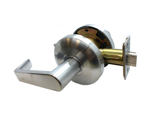 Cal-Royal SL-30 26D Passage Lever in Satin Chrome