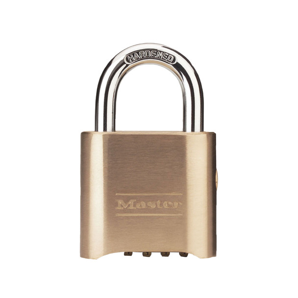 Master Lock 176 Brass Body Combination Padlock