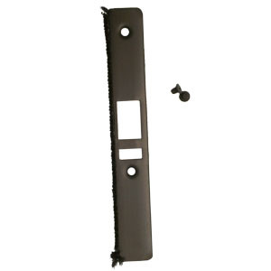 Internation FP4513 DU Faceplate for Deadlatch Dark Bronze with Weatherstrip