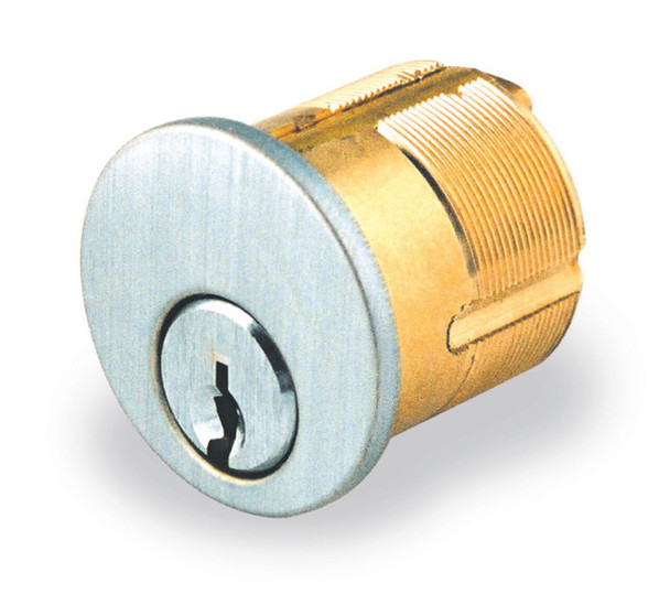 GMS M100-YA-26D Mortise Cylinder 1in, Yale Y1, Custom Keyed