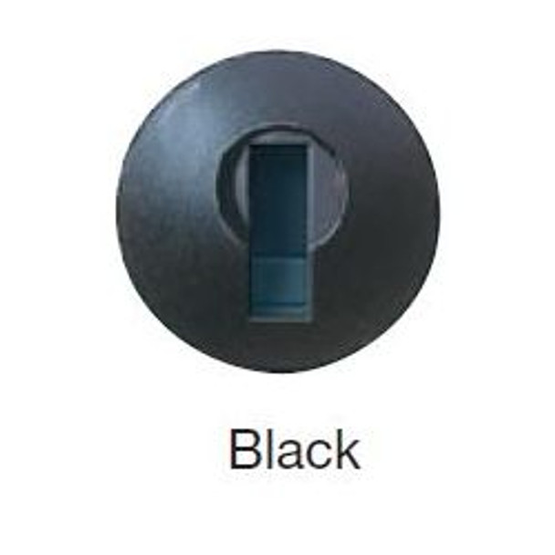 C300LP-103TA-19 Plug, Black Without Keys (Plug Only)