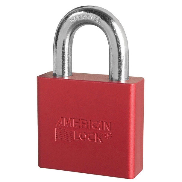 American Lock A1305 Red Padlock, Keyed Alike 63485