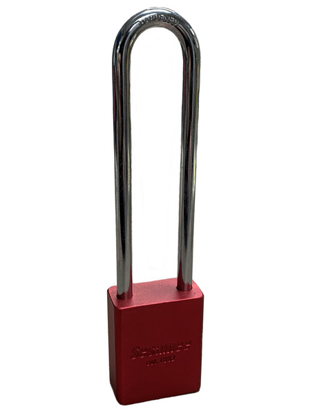 CCL Padlock 90252 Red, Keyed Different