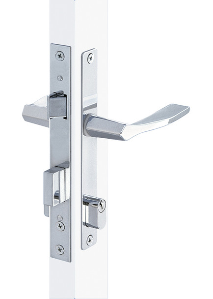 Papaiz MTS MZ33 Polished chrome mortise lock
