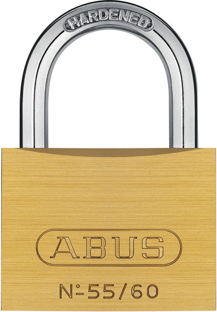 Abus 55/60KA 5601 Brass Body Padlock, Keyed Alike 5601