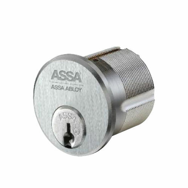 Mortise Cylinder, ASSA R2851-1-118-626-SUB-0A7 Custom Keyed