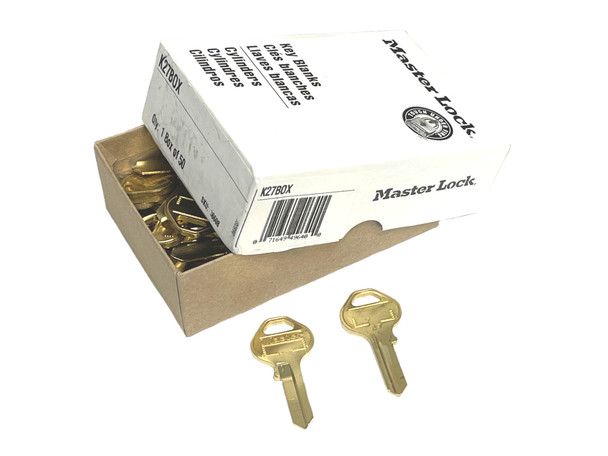 Master Lock K27BOX Key Blank 50 per box